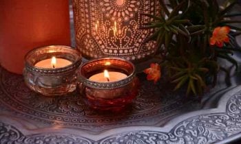 Candles for easy decor