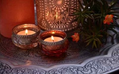 Candles for easy decor